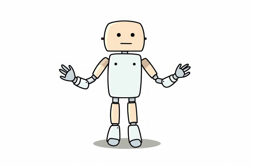 Robot cartoon representation technology. AI generated Image by rawpixel.