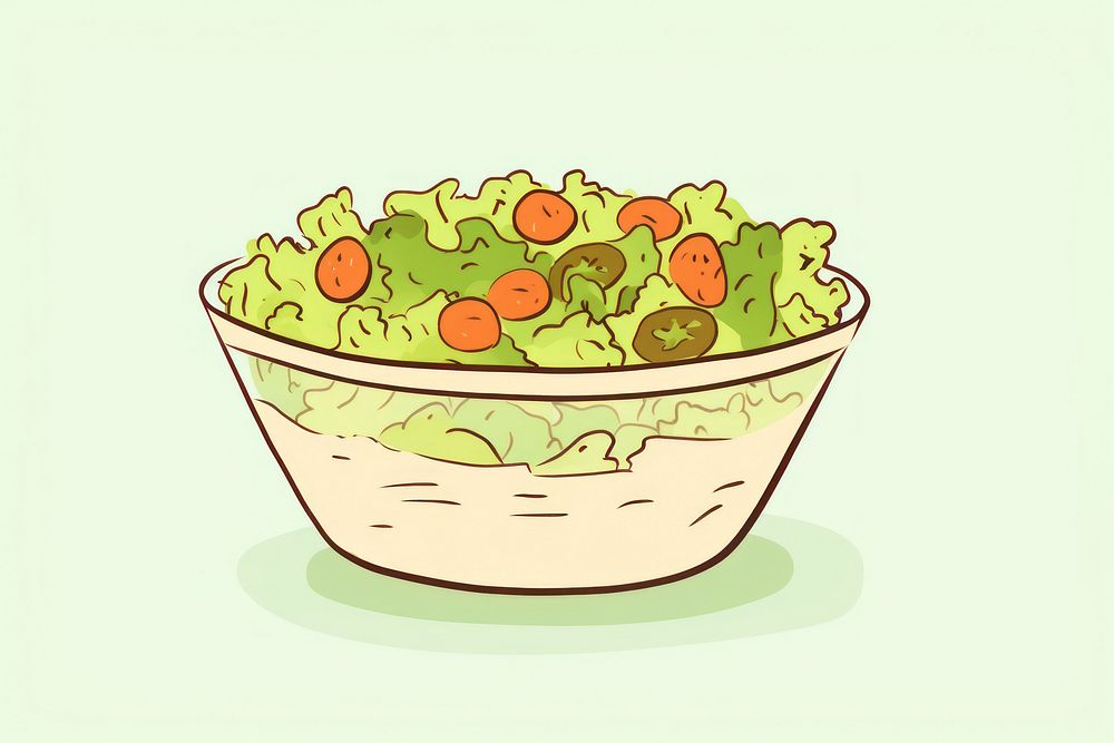 Salad vegetable lettuce plant. AI generated Image by rawpixel.