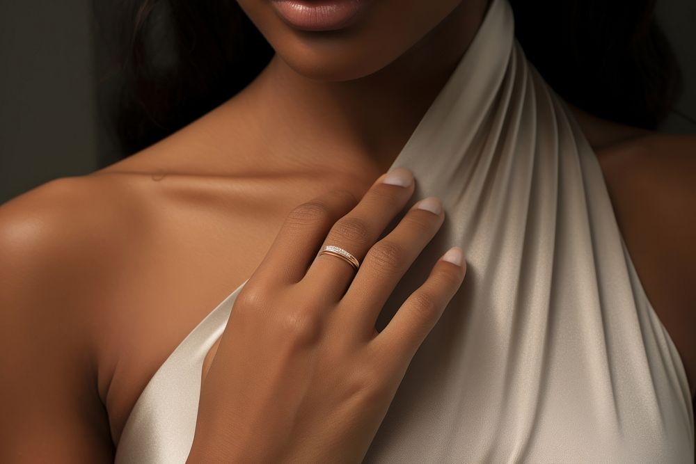 Jewellery on woman finger jewelry luxury adult. AI generated Image by rawpixel.