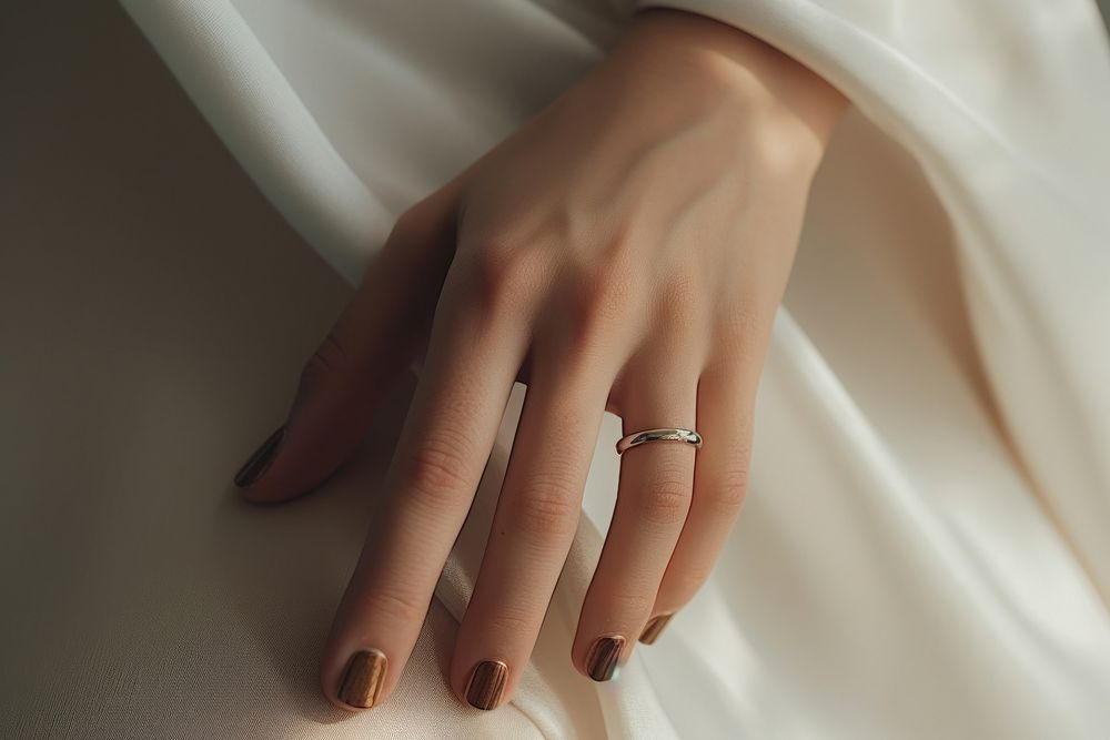 Jewellery on woman finger jewelry luxury ring. AI generated Image by rawpixel.