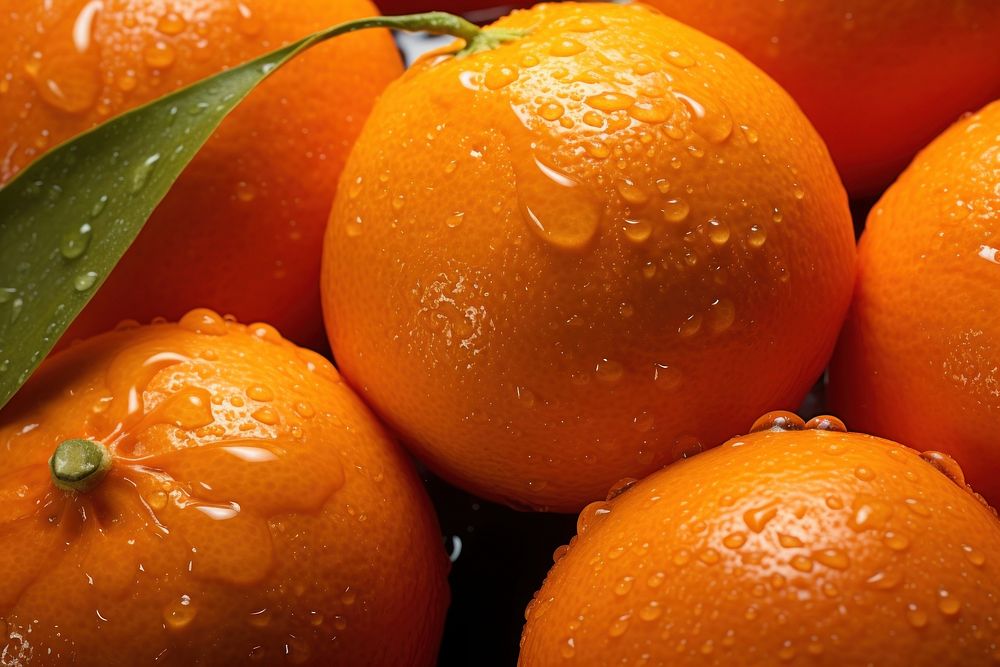 Mandarins oranges food grapefruit plant. AI generated Image by rawpixel.