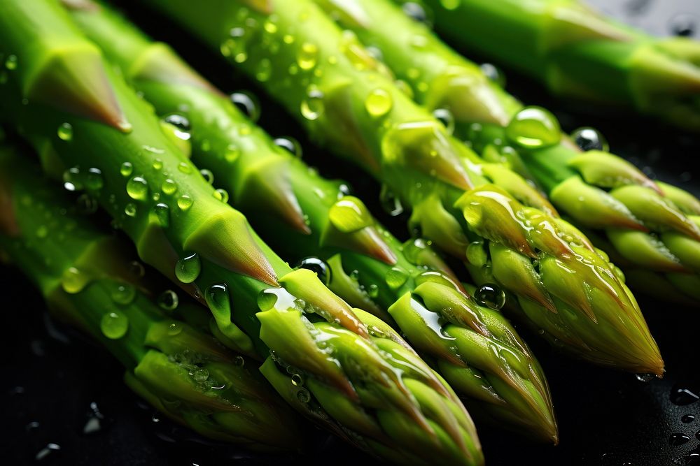 Asparagus food vegetable plant. AI generated Image by rawpixel.