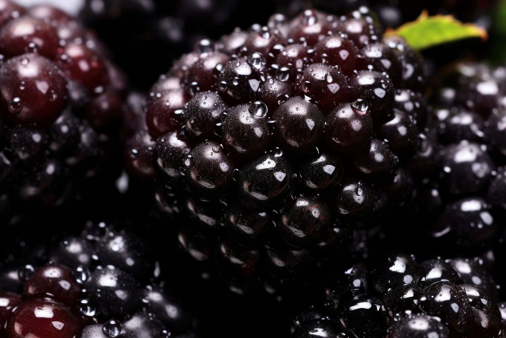 Blackberries food blackberry fruit. AI generated Image by rawpixel.
