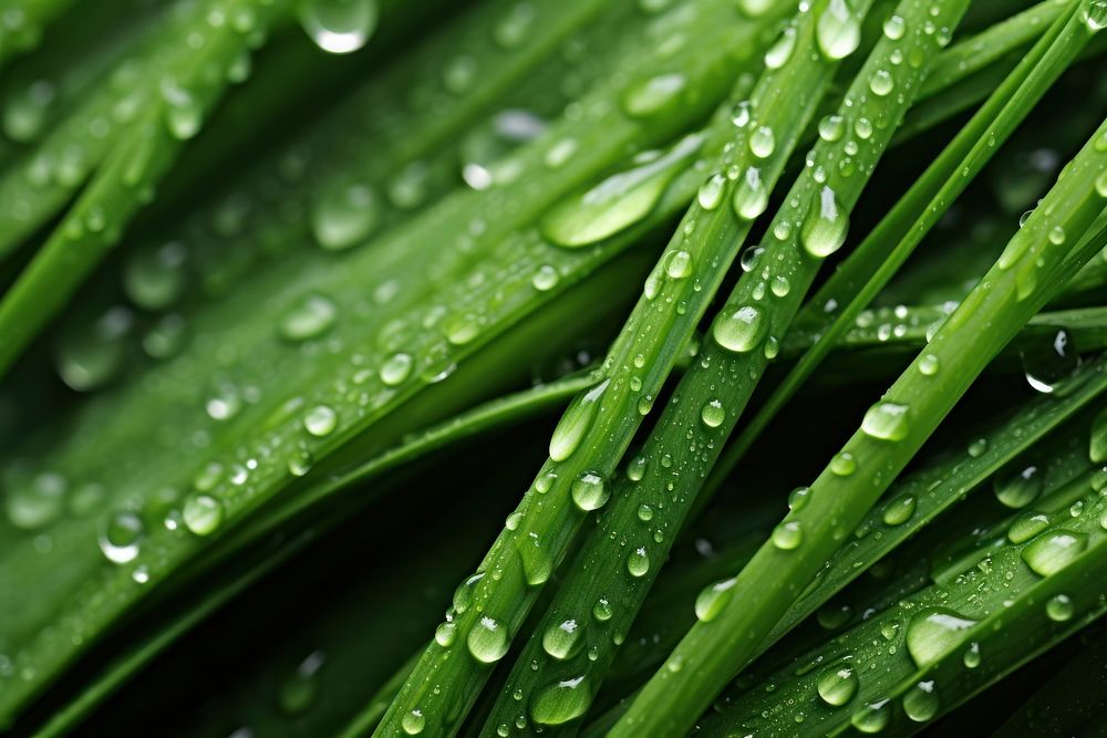 Chives plant grass green. AI generated Image by rawpixel.