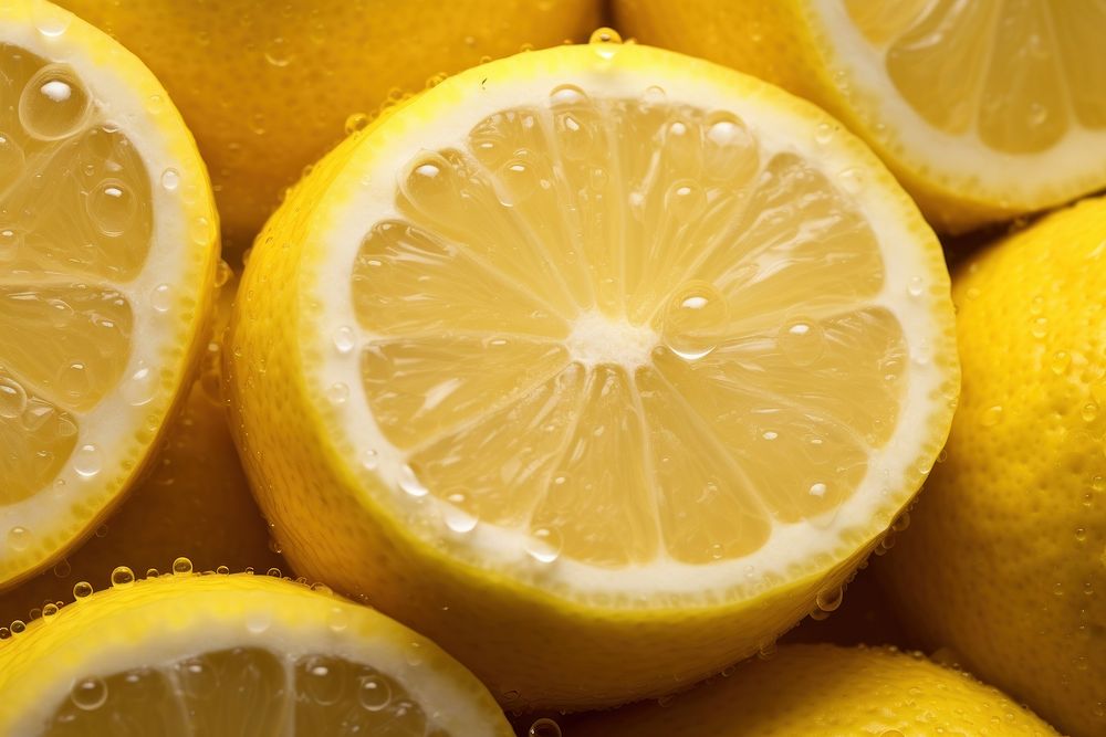 Lemons food fruit plant. AI generated Image by rawpixel.