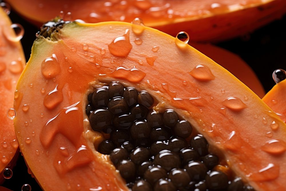 Papaya food fruit plant. AI generated Image by rawpixel.