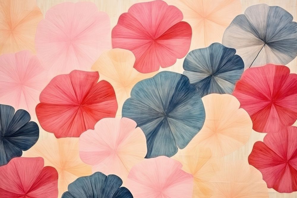 Flower backgrounds abstract shape. AI generated Image by rawpixel.