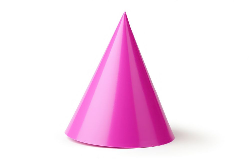 Party hat white background celebration simplicity. AI generated Image by rawpixel.