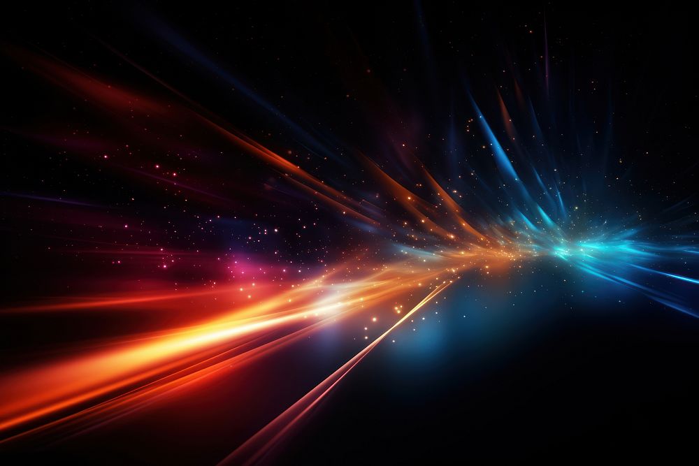 Abstract lights space backgrounds astronomy. AI generated Image by rawpixel.