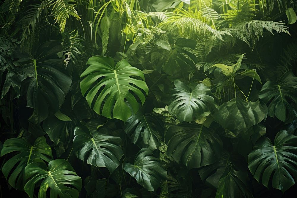 Greenery plants backgrounds vegetation outdoors. AI generated Image by rawpixel.