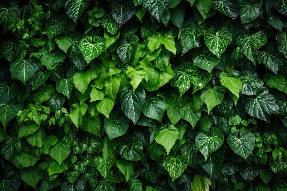 Greenery plants backgrounds leaf ivy. AI generated Image by rawpixel.