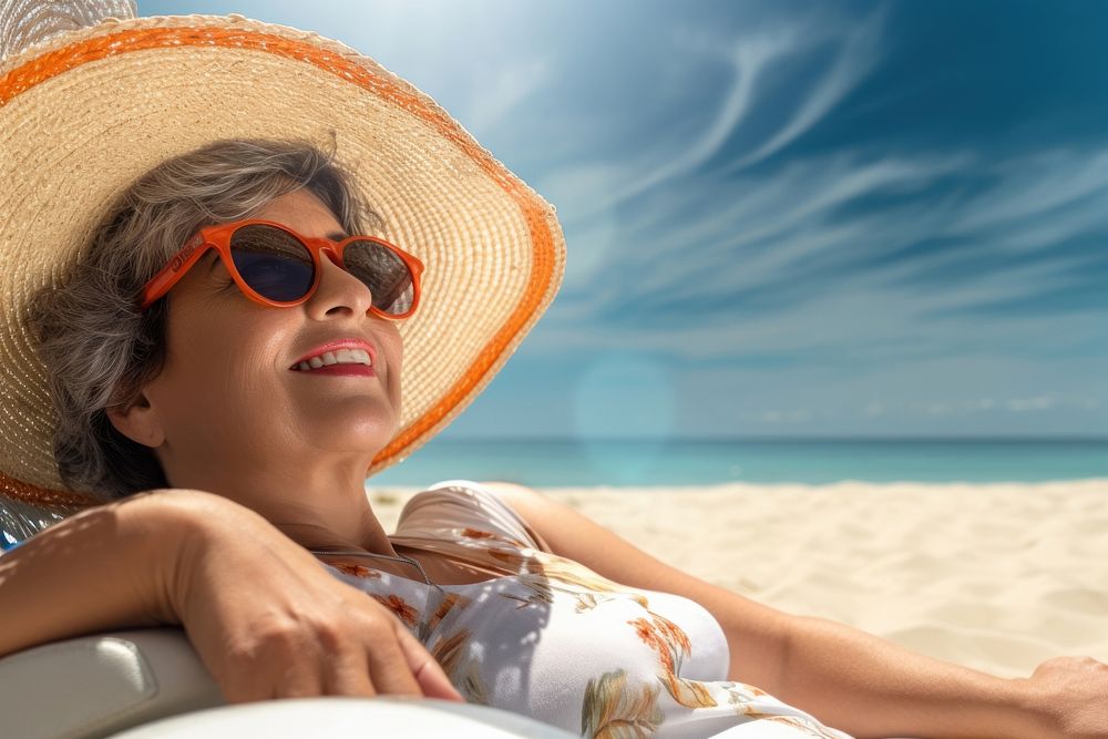 Hispanic cuban middle age woman Premium Photo rawpixel