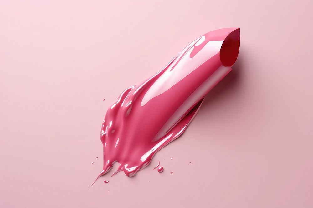 Lipstick gloss color on flat texture cosmetics appliance crumpled. AI generated Image by rawpixel.