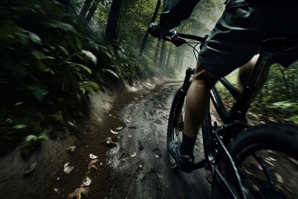 Male ride bicycle sports vehicle cycling. AI generated Image by rawpixel.