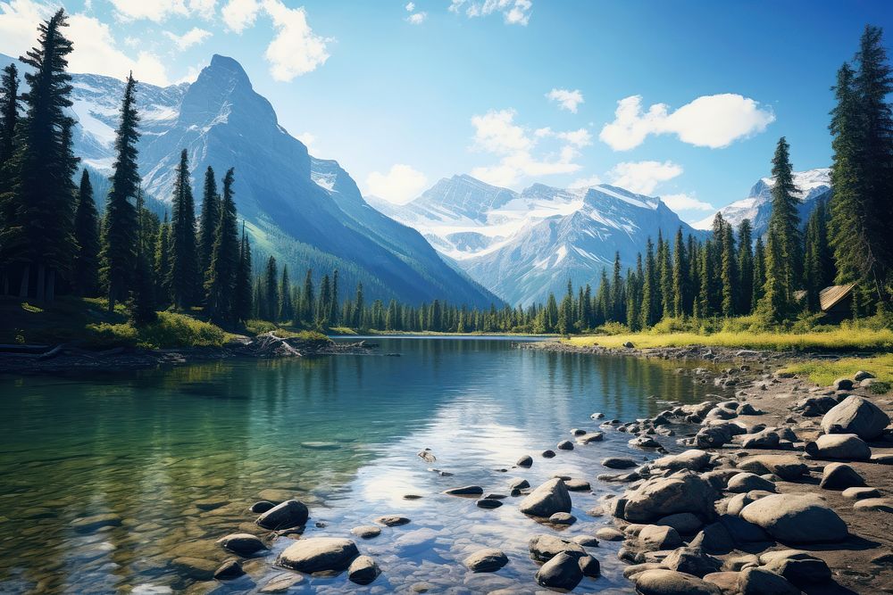 Voncouver canada landscape wilderness outdoors. AI generated Image by rawpixel.