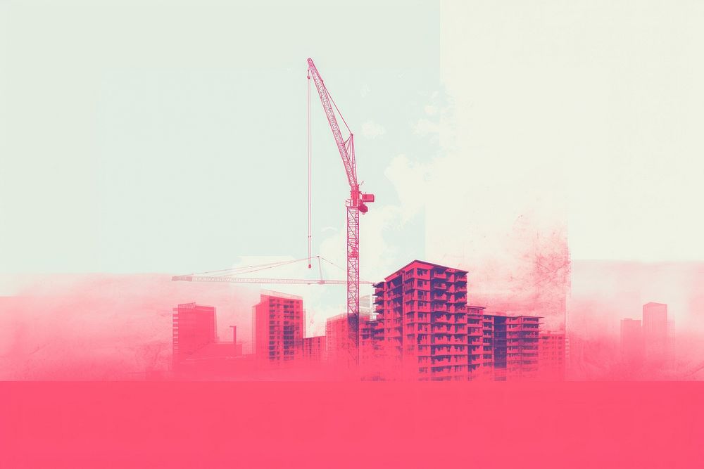 City construction outdoors architecture development. AI generated Image by rawpixel.