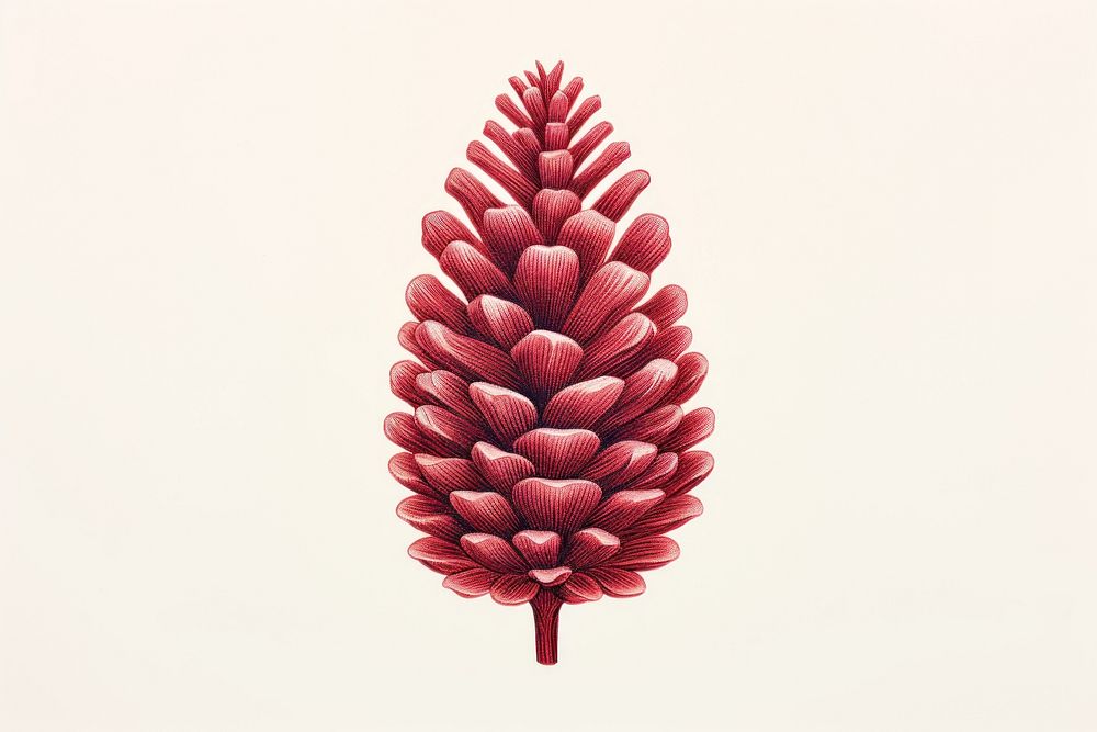 Pine seed plant confectionery pattern. AI generated Image by rawpixel.