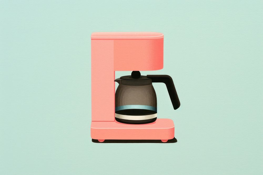 Coffee machine appliance cup mug. AI generated Image by rawpixel.
