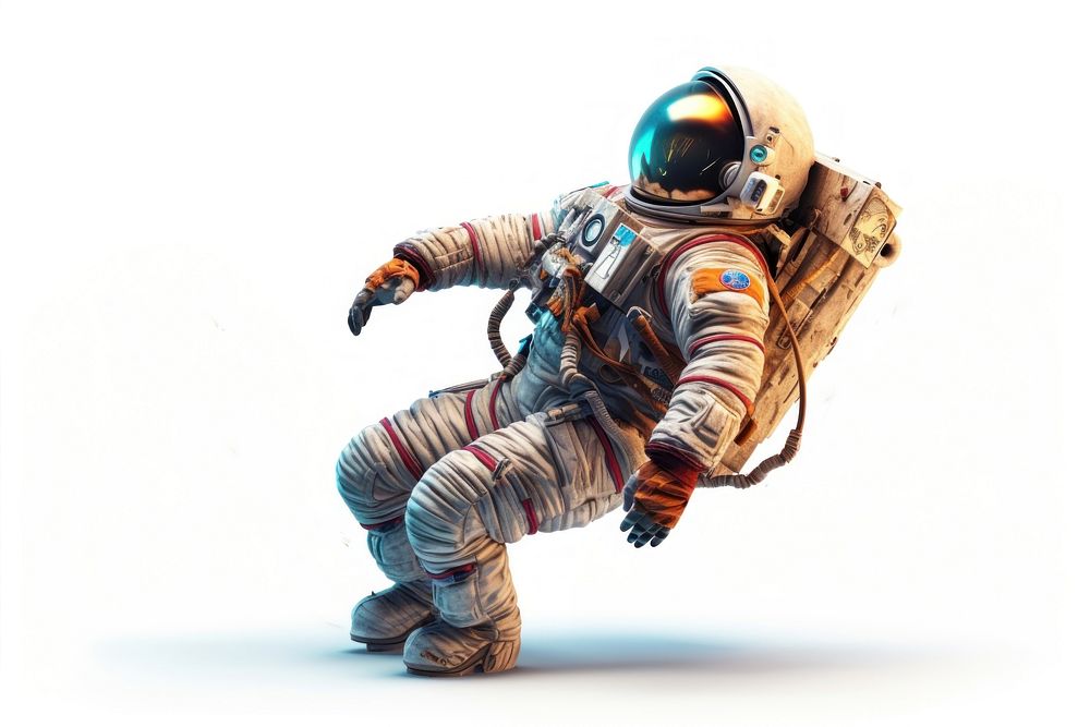 Astronaut astronaut protection futuristic. AI generated Image by rawpixel.