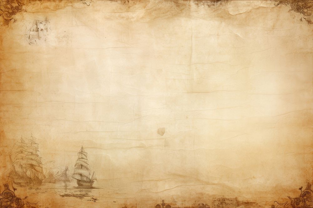 Vintage paper background backgrounds sailboat ship. AI generated Image by rawpixel.