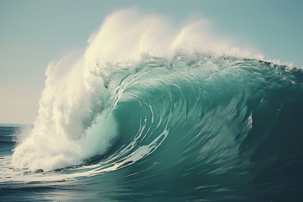 Wave nature outdoors tsunami. 