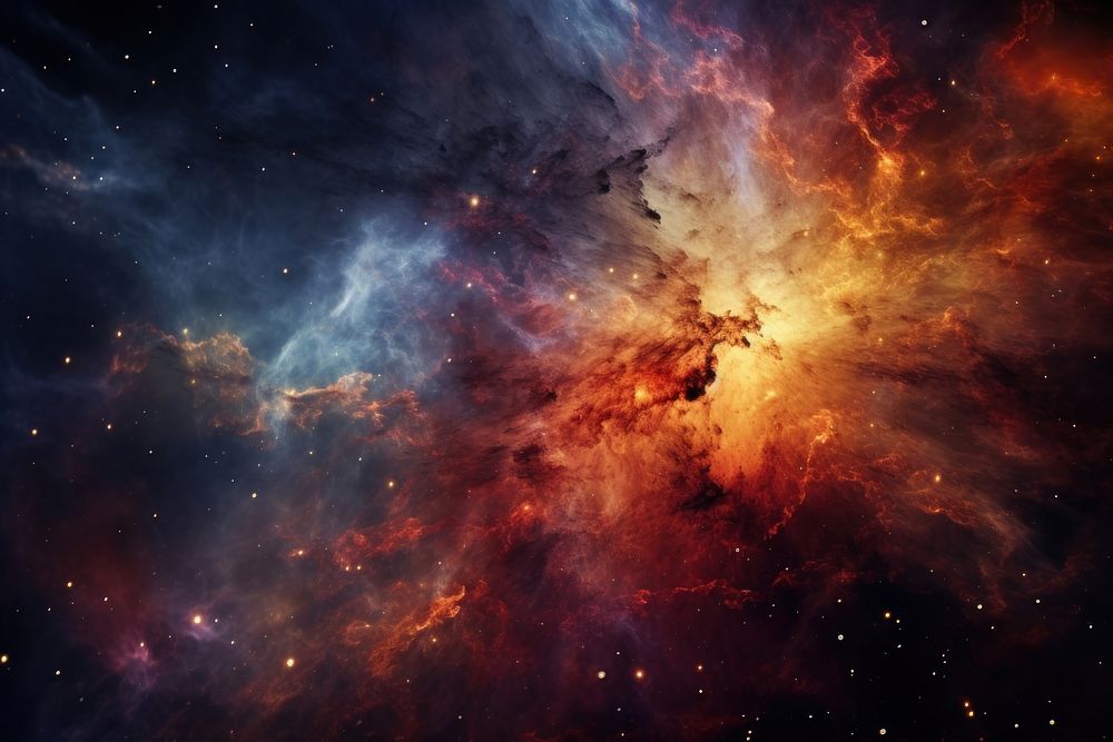 Abstract nebula backgrounds astronomy universe. AI generated Image by rawpixel.