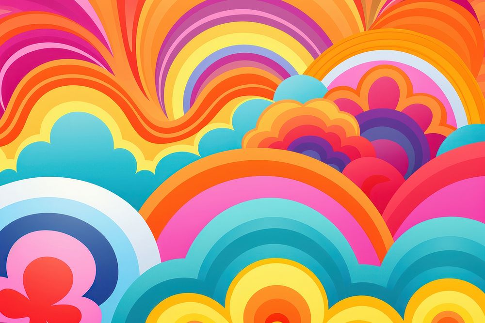 70s background backgrounds pattern creativity. | Free Photo ...