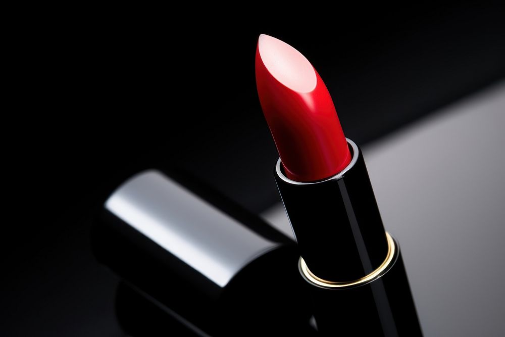 Lipstick cosmetics darkness glamour. AI generated Image by rawpixel.