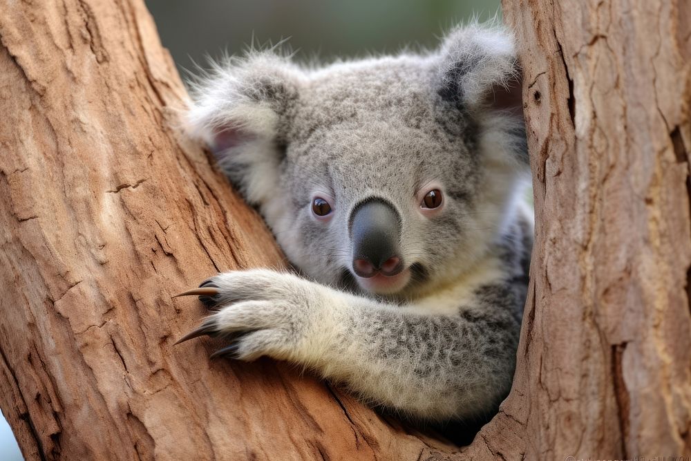 Koala bear wildlife animal mammal. 