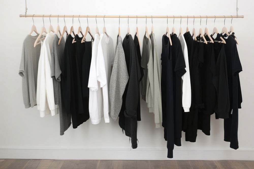 Clothing wardrobe closet consumerism. AI generated Image by rawpixel.