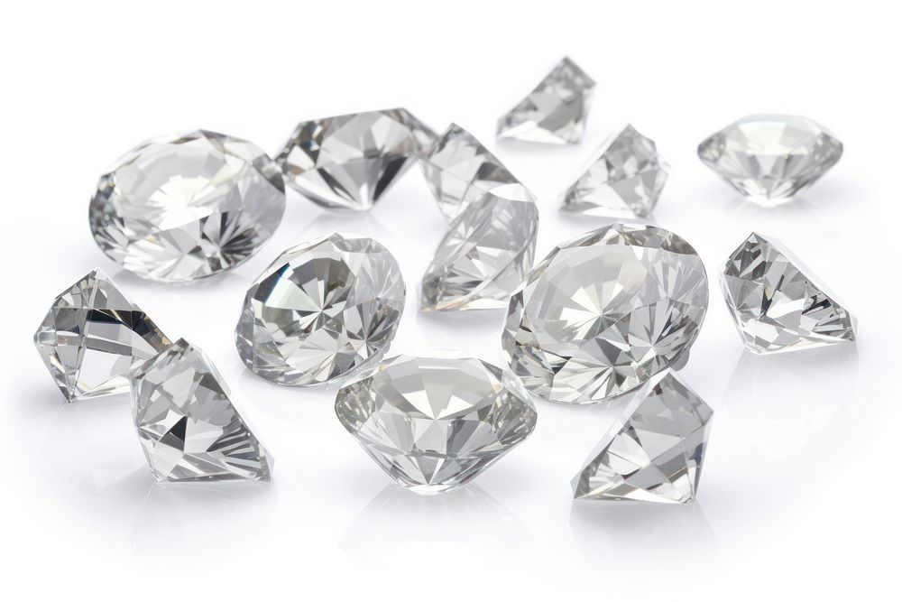 Diamons gemstone jewelry diamond. AI generated Image by rawpixel.