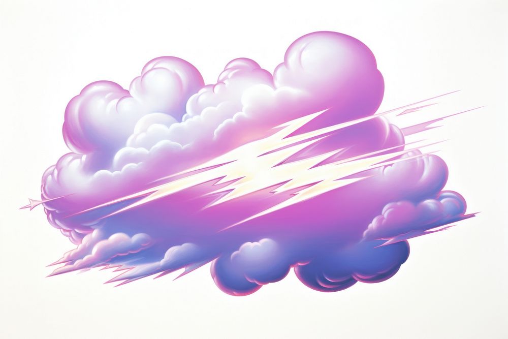 Cloud purple light sky. AI generated Image by rawpixel.