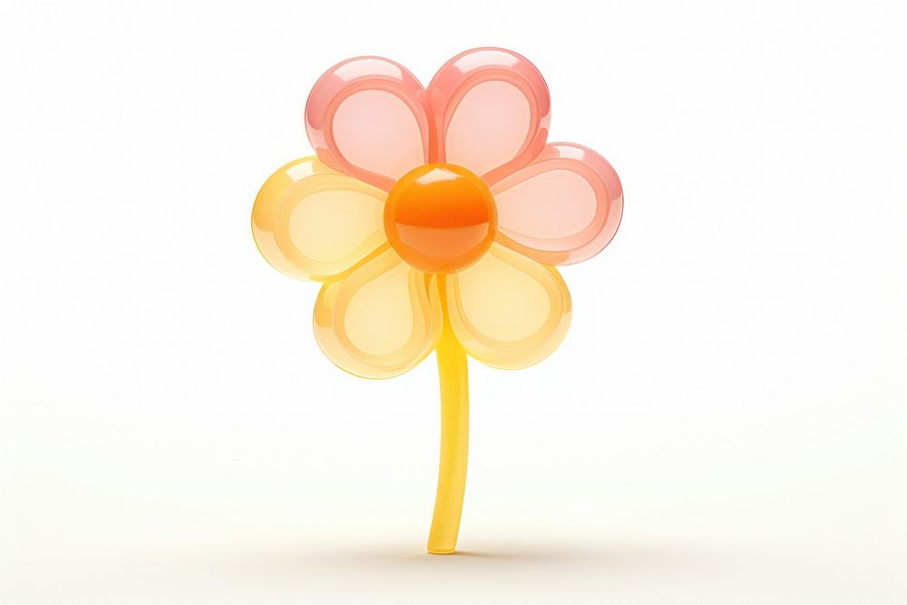 Flower with stem lollipop sweets candy. AI generated Image by rawpixel.