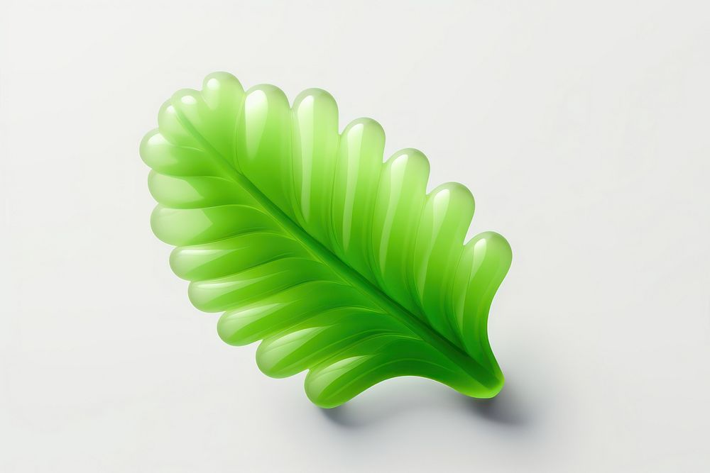 Simple green fern leave plant leaf accessories. AI generated Image by rawpixel.