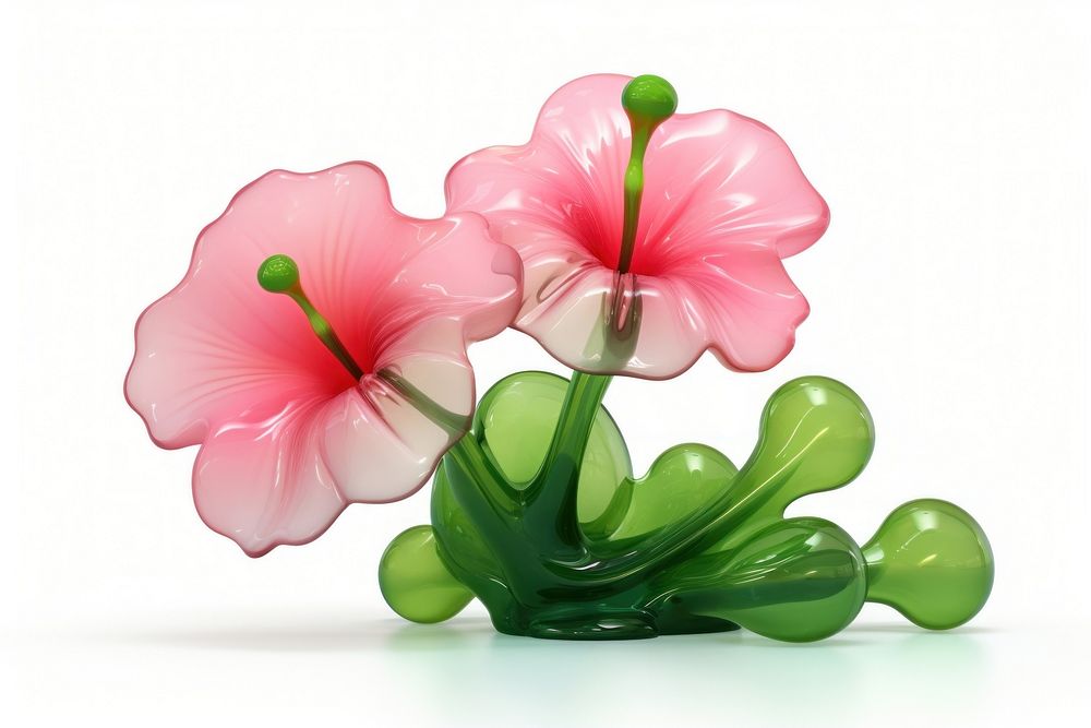 Flower hibiscus petal plant. AI generated Image by rawpixel.
