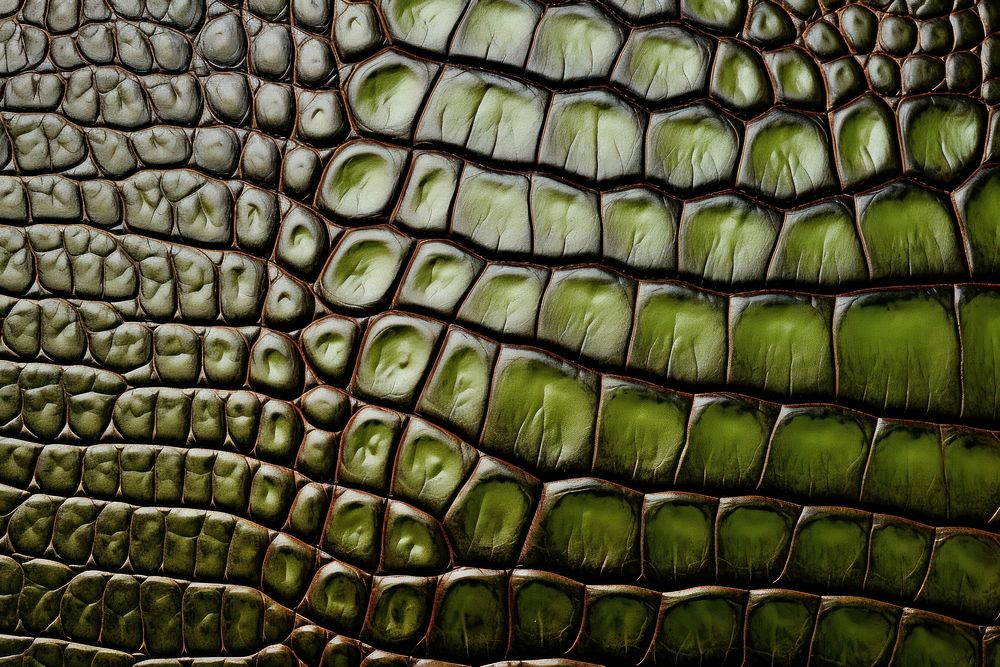 Crocodile texture backgrounds vegetation. AI generated Image by rawpixel.