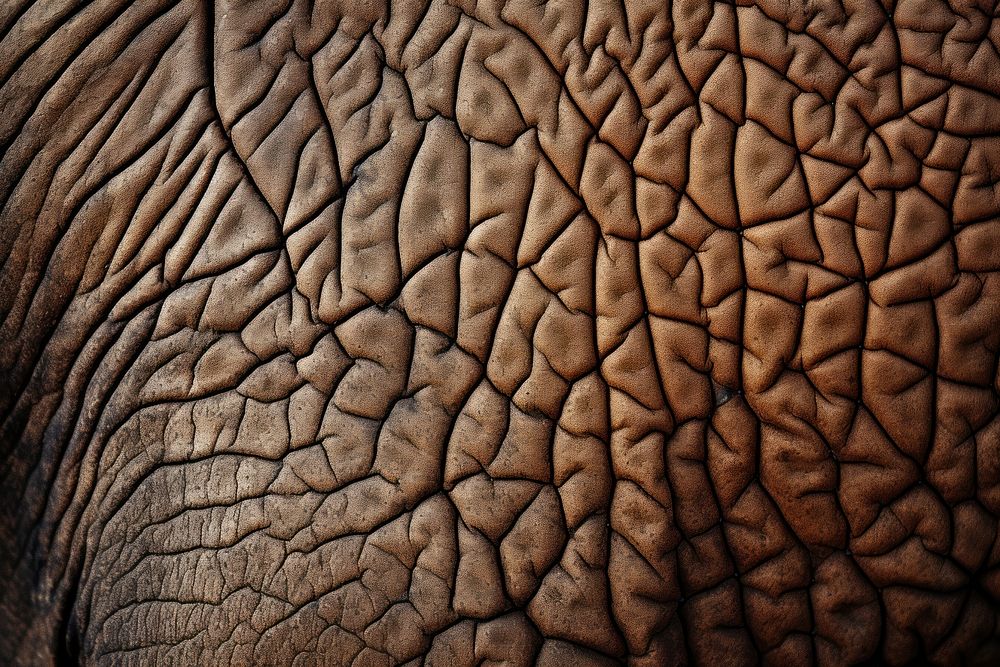 Elephant skin wildlife texture animal. AI generated Image by rawpixel.