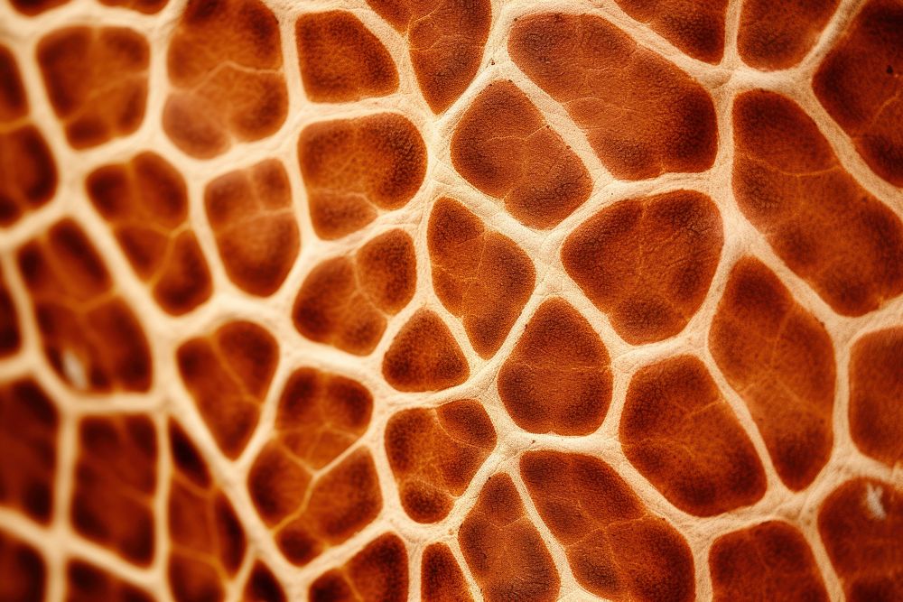 Giraffe skin texture backgrounds honeycomb. AI generated Image by rawpixel.