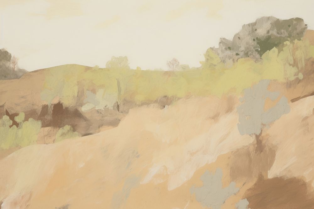 Painting backgrounds abstract outdoors. AI generated Image by rawpixel.