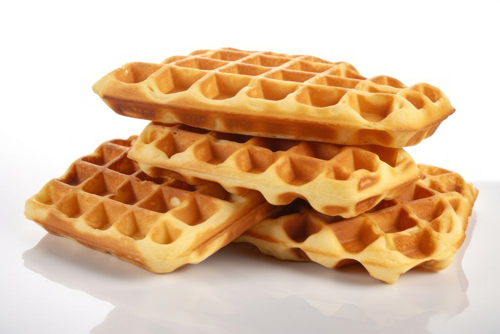 Waffle food breakfast freshness. AI generated Image by rawpixel.