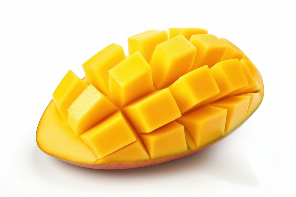 Cut mango fruit plant food. AI generated Image by rawpixel.