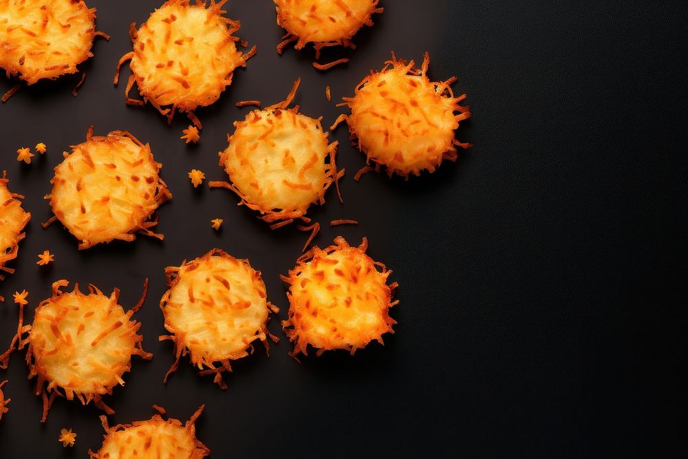 Hash browns food croquette freshness. AI generated Image by rawpixel.