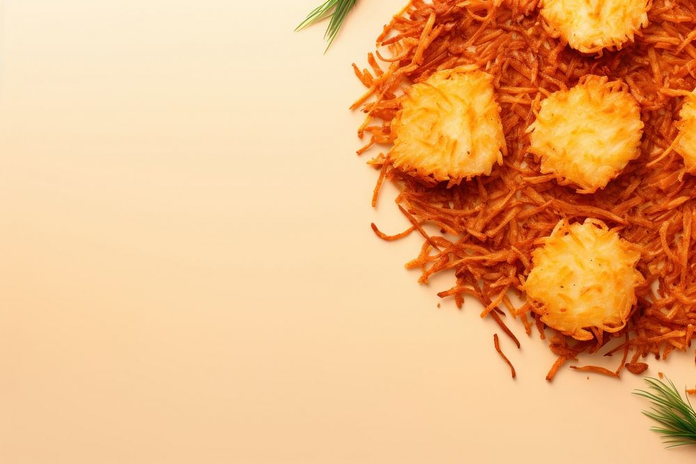 Delicious hash browns food celebration decoration. AI generated Image by rawpixel.