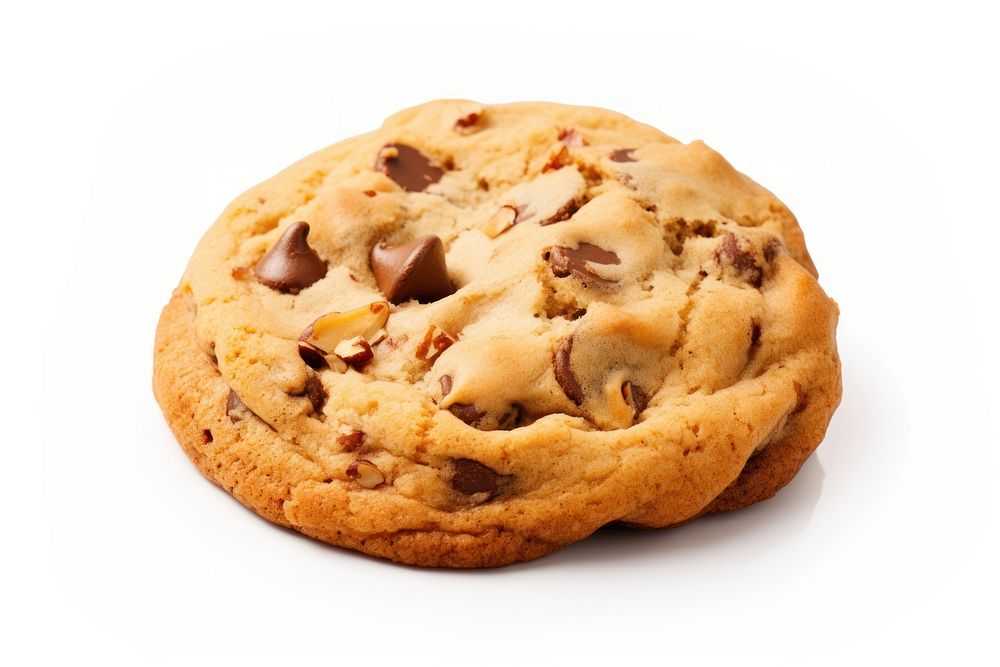 Chocolate chip cookie sweets food. AI generated Image by rawpixel.