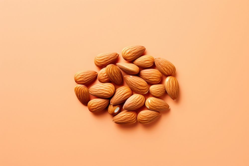 Almond food freshness apricot. AI generated Image by rawpixel.