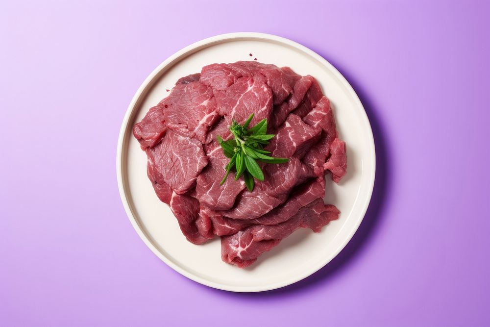 Bulgogi beef meat food. AI generated Image by rawpixel.