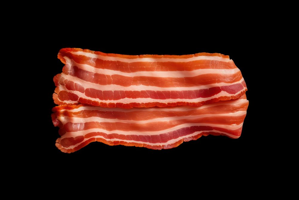 Bacon pork meat food. AI generated Image by rawpixel.