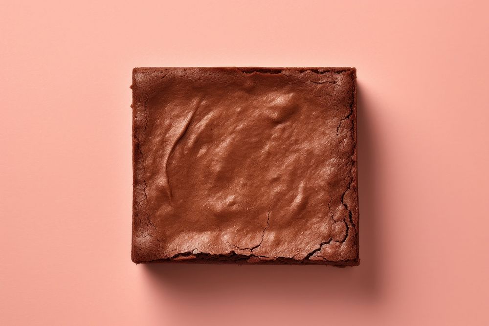 Brownie chocolate dessert brownie. AI generated Image by rawpixel.