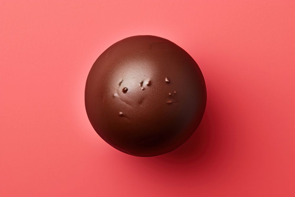 Choc ball dessert food egg. AI generated Image by rawpixel.