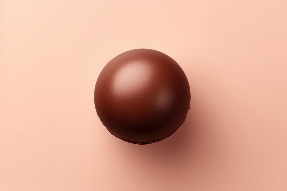 Choc ball chocolate dessert food. AI generated Image by rawpixel.